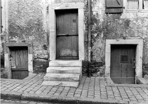 Vincent rue St 1959 03 detail vieille maison no 29 001