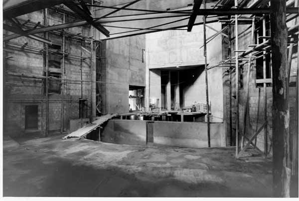 theatre 1960 construction 08