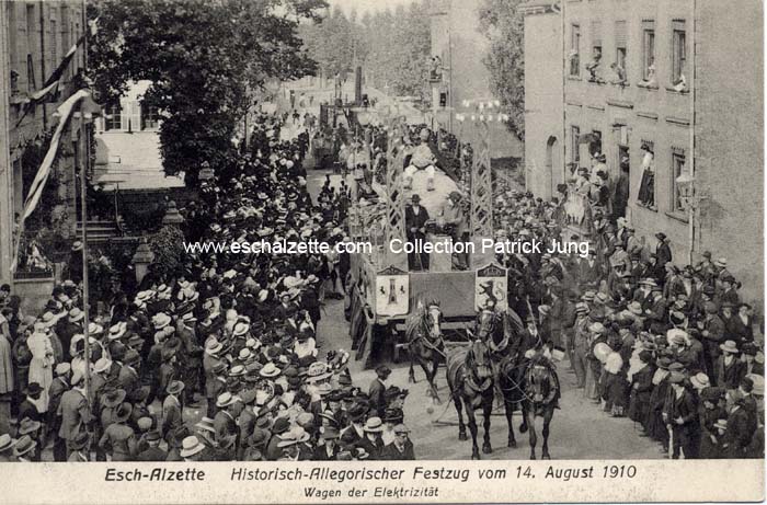 Histor.-Allegorischer Festzug 1910 09 cp