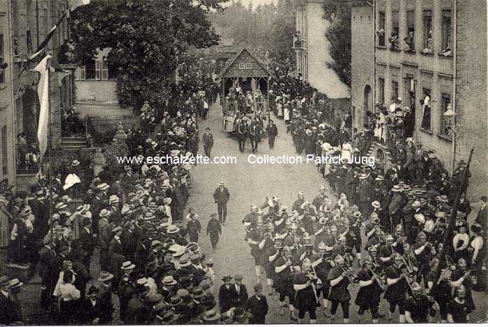 Histor.-Allegorischer Festzug 1910 14 cp
