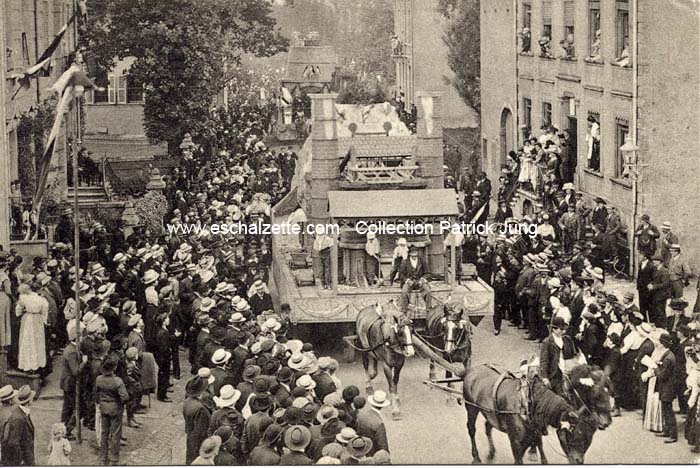 Histor.-Allegorischer Festzug 1910 17 cp
