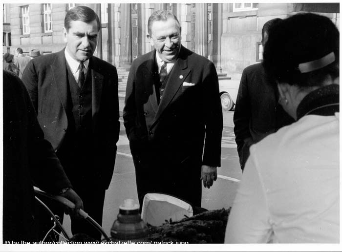 Visite de Mr Riskin amassadeur des USA 1963 03 15 005