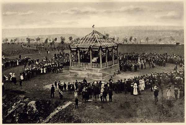 Parc de la Ville 1912 kiosque chinois