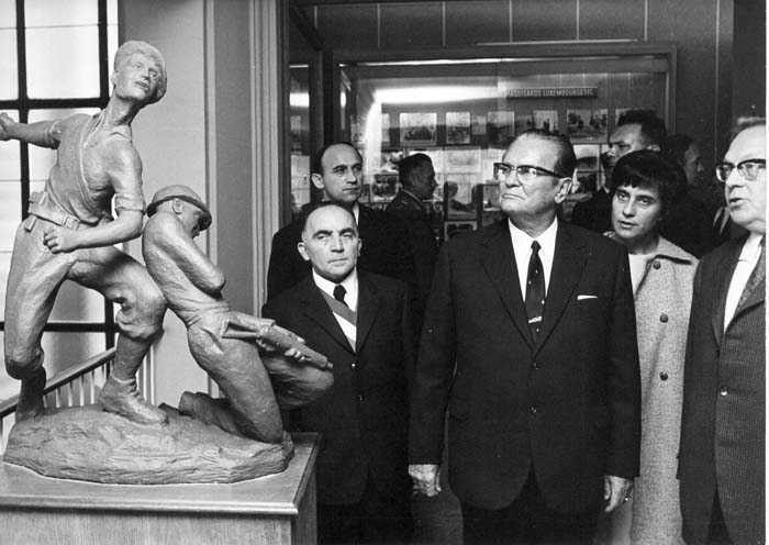 Visite du president Tito 1970