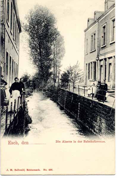 Alzette rue de 1905 04 cp x