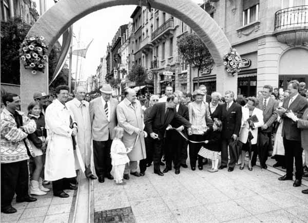 Inauguration nouv rue de l'Alzette 1996 039