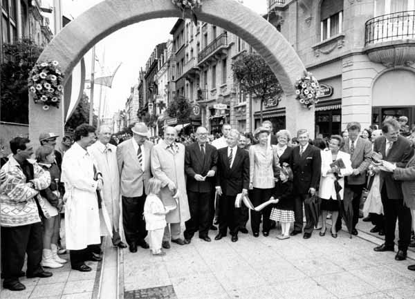 Inauguration nouv rue de l'Alzette 1996 041