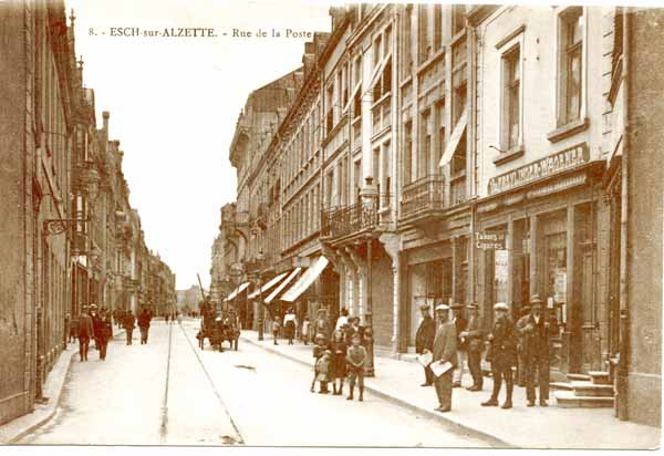 Poste rue de la 1913 cp x 01